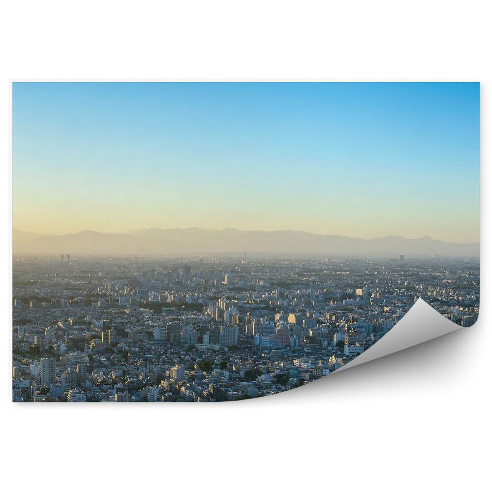 Fototapeta Pohľad z vtáčej perspektívy Tokio Japonsko