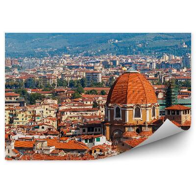 Fototapeta Letecký pohľad Florencia Katedrála Santa Maria del Fiore budovy