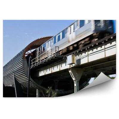 Fototapeta na stenu Vlaková Stanica Tunel Príroda Pohyb