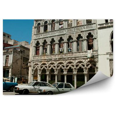 Fototapeta na stenu Koloniálna Budova Mesto Autá