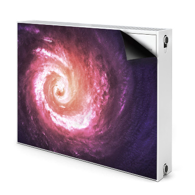 Dekoračný magnetický kryt na radiátor Špirálová galaxia vo vesmíre