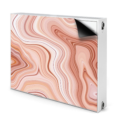 Dekoračný magnet na radiátor Mramorový abstraktný tekutý vzor