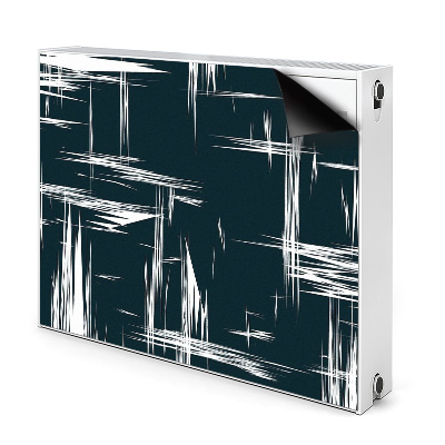 Dekoračný magnet na radiátor Abstraktné geometrické línie a tvary