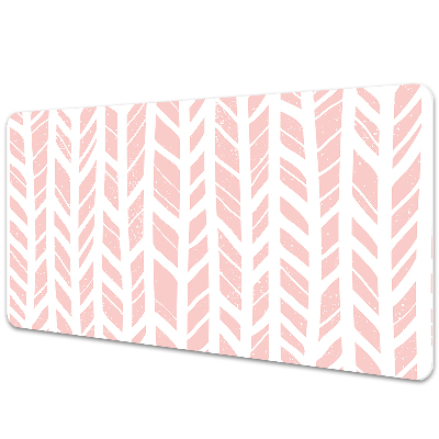 Podložka na stôl Strieborná biela a ružová