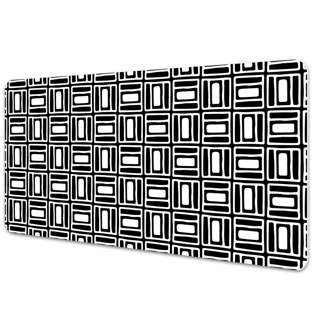 Podložka na stôl Geometrický čiernobiely vzor