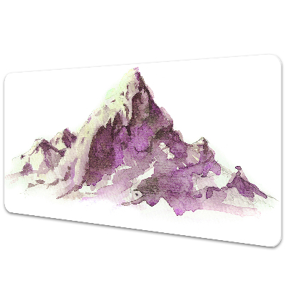 Veľká podložka na stôl Zimná horská krajina