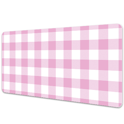 Podložka na stôl Ružová geometrická kocka