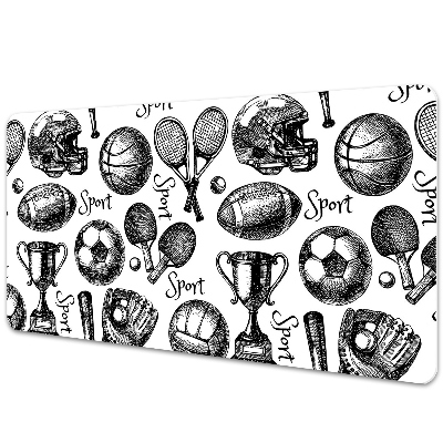 Podložka na písací stôl Športové vybavenie