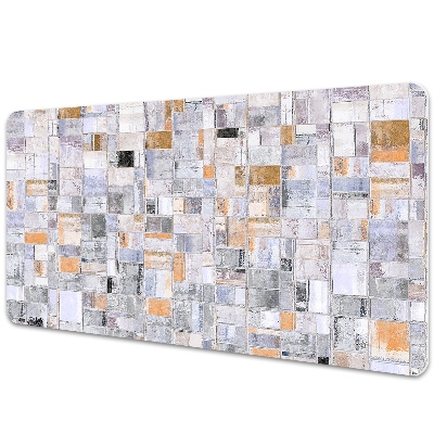 Podložka na písací stôl Farebné dlaždice s textúrou