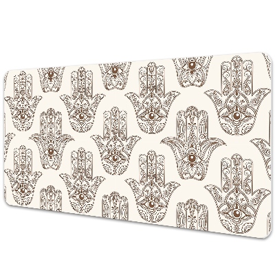 Veľká podložka na stôl Hnedý vintage symbol