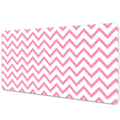 Podložka na stôl Ružové geometrické cikcaky