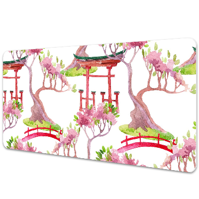 Podložka na písací stôl Japonské kresby