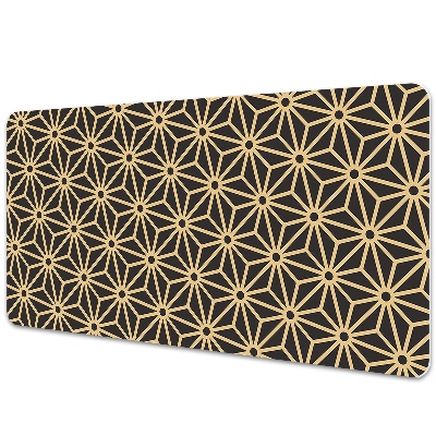 Podložka na stôl Asanoha geometrický kvetinový vzor.