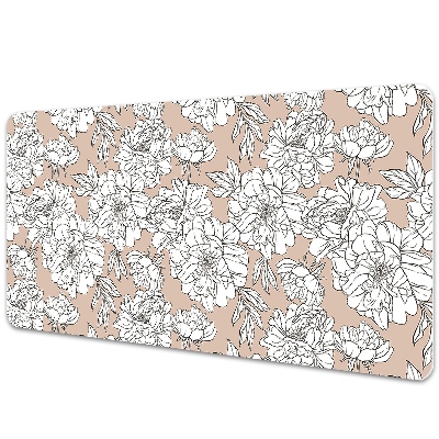 Podložka na písací stôl Umelecká flóra