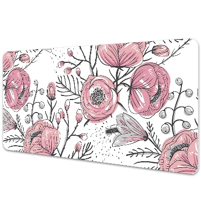 Podložka na stôl Kreslené farebné ruže