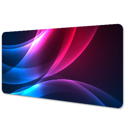 Podložka na písací stôl Ružové a modré abstrakcie