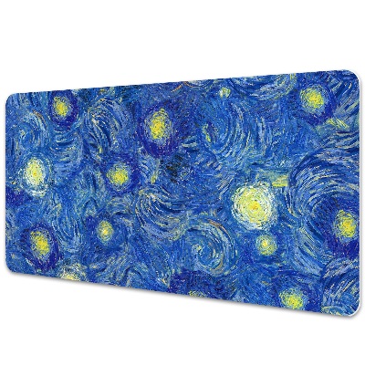 Podložka na písací stôl Modré maľby