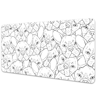 Podložka na stôl Nakreslený buldog