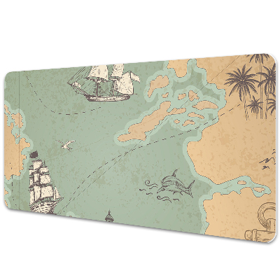 Podložka na písací stôl Mapa pokladov