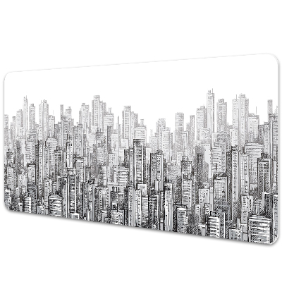 Podložka na písací stôl Čiernobiele mesto