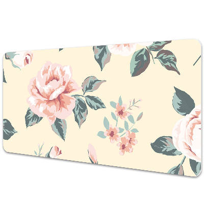Podložka na písací stôl Retro ruže