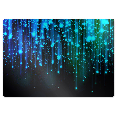 Podložka pod stoličku Modrá abstrakcia