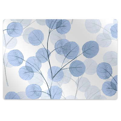 Podložka pod stoličku na kolieskach Vetvy s listami