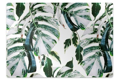 Ochranná podložka pod stoličku Palmový list