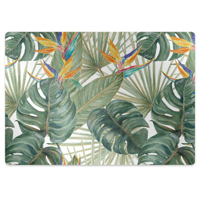 Podložka pod stoličku Maľované listy