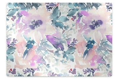 Podložka pod stoličku na podlahu Kvetinová záhrada