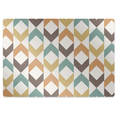 Podložka pod stoličku na podlahu Retro tvary