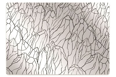 Ochranná podložka pod stoličku Náčrt hory