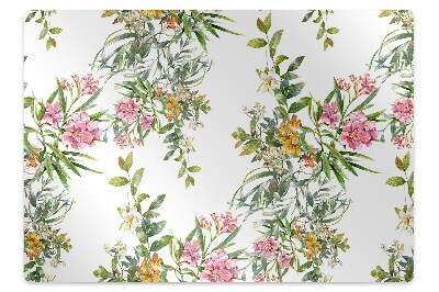 Podložka pod stoličku na podlahu Kvitnúce stromy