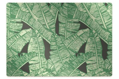 Podložka pod stoličku na podlahu Exotické palmy