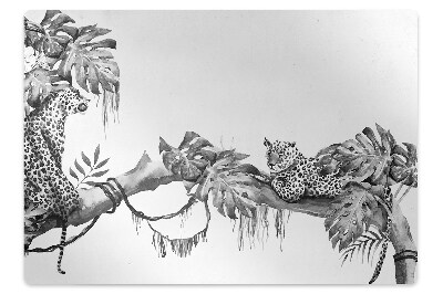 Podložka pod stoličku Gepardi na konári