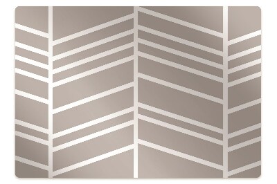 Podložka pod stoličku na podlahu Vzor rybej kosti