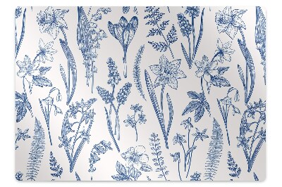 Podložka pod stoličku Lesné kvety