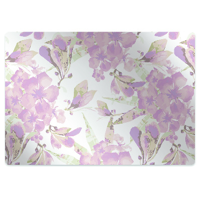 Ochranná podložka pod stoličku Bledoružový ibištek