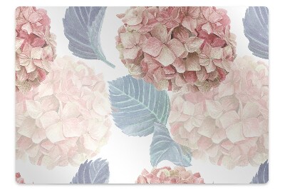 Podložka pod stoličku Kreslený kvetinový záhon