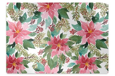 Ochranná podložka pod stoličku Červené hviezdy