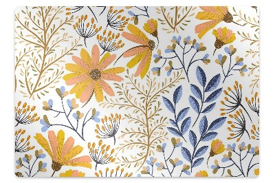 Ochranná podložka pod stoličku Pastelová lúka