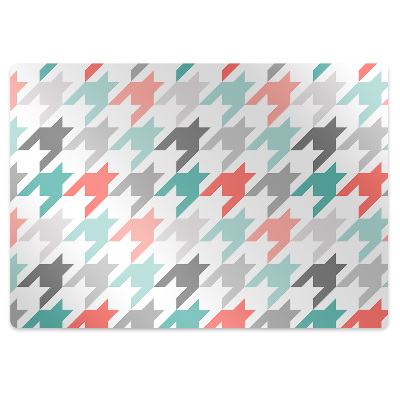 Podložka pod stoličku Farebné lemovanie