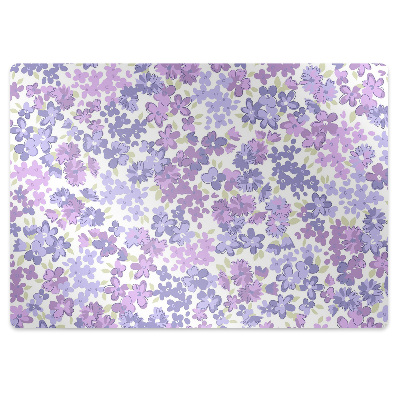 Podložka pod stoličku na kolieskach Pole so zabudnutými konvalinkami