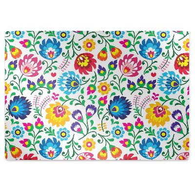 Podložka pod stoličku na podlahu Ľudové umenie