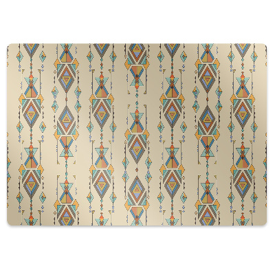 Ochranná podložka pod stoličku Aztécky štýl