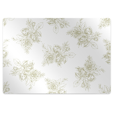 Podložka pod stoličku na podlahu Francúzsky štýl