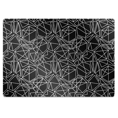 Podložka pod stoličku na podlahu Geometrické celky