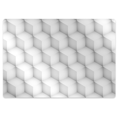 Podložka pod stoličku na kolieskach Kocky