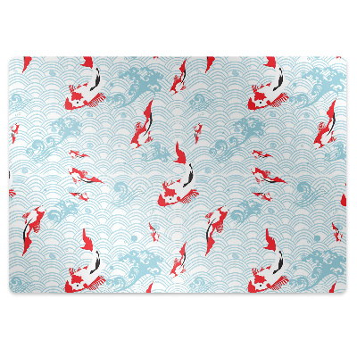 Ochranná podložka pod stoličku Koi kapor