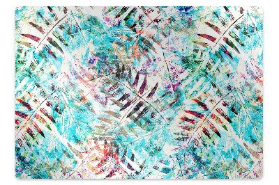 Ochranná podložka pod stoličku Odtlačky listov